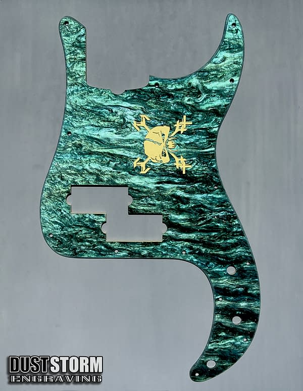Custom Engraved Pickguards Color Mirror Acrylic - Image 4