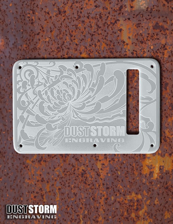 Custom Laser Engraved Pink Fender Strat Guitar Body with White Glossy Acrylic Pickguard & Tremolo Cover HSH, HSS, SSS Setups Available - Image 3