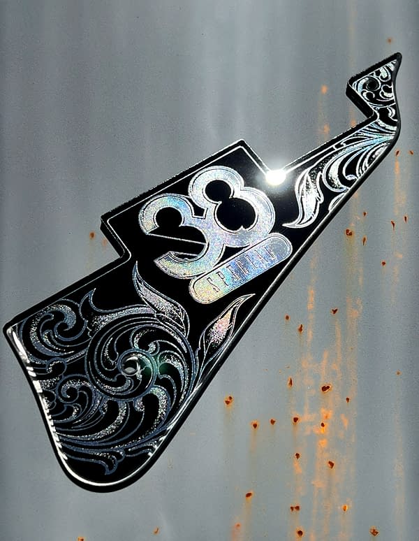 Custom Engraved Pickguards Color Mirror Acrylic - Image 10