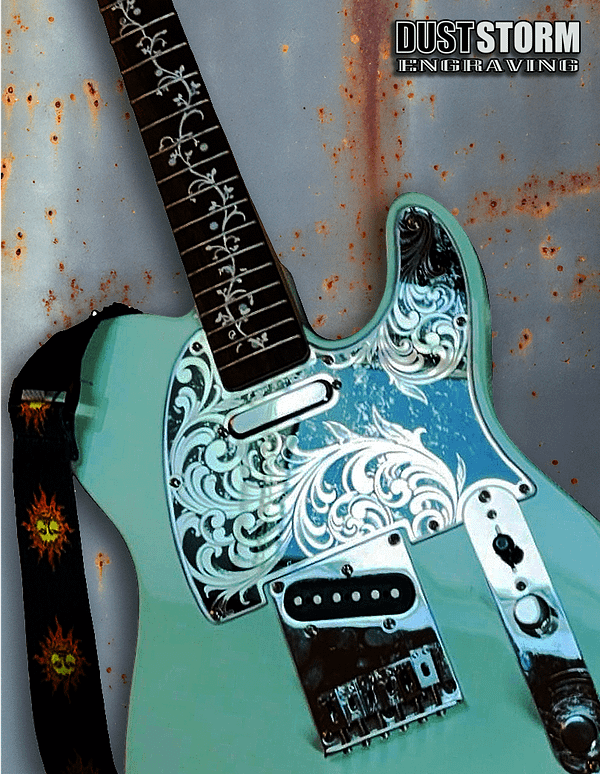 Telecaster 8 Hole Pickguard Acrylic Silver Mirror Guitar Scratch Plate for Fender American/Mexican Standard Tele Cut for Modern Style Parts - Image 6